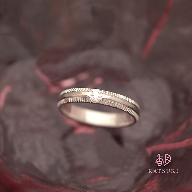 周年に贈られた華やかなダイヤモンドリング ブログ 結婚指輪とジュエリーリフォームのkatsuki