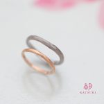 KATSUKIオリジナル素材の結婚指輪