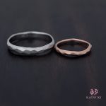 全面面取り＆つや消しマット仕上げの結婚指輪【ウルー】